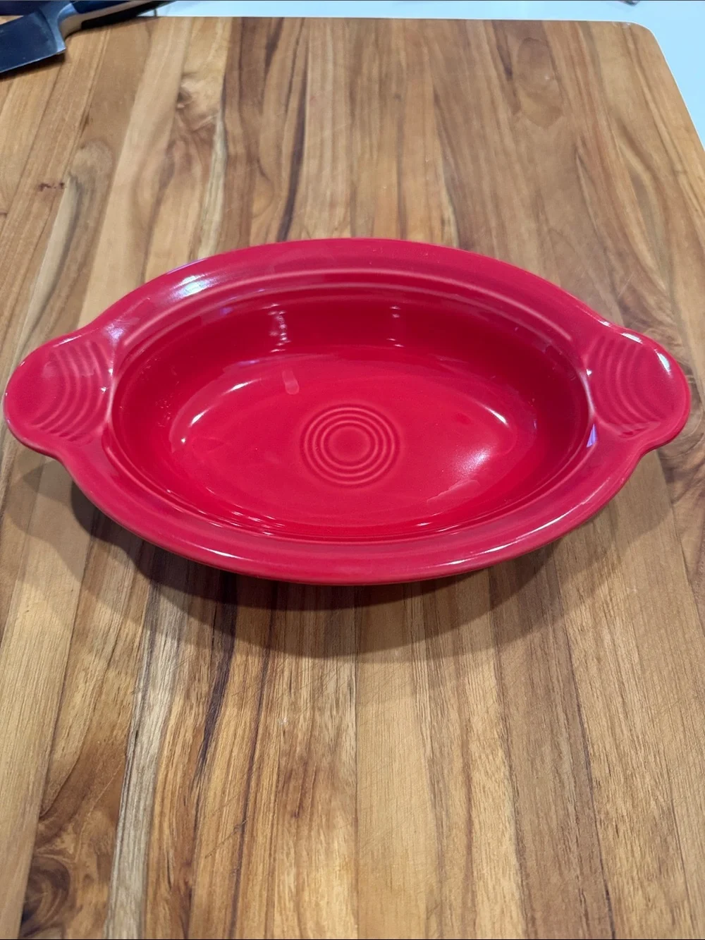Fiestaware Scarlet Individual Casserole